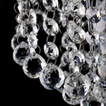 K9 Ball Crystal Table Lamp with USB Ports