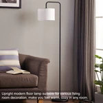 Modern Standing Lamp with Hanging Lamp Shade