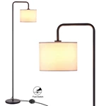 Modern Standing Lamp with Hanging Lamp Shade