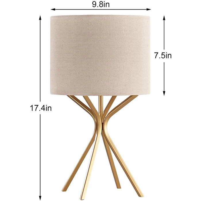 Gold Table Lamp for Living room