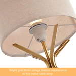 Gold Table Lamp for Living room