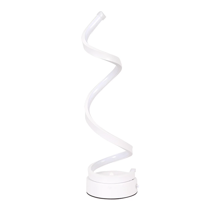 3-Way Dimmable Spiral LED Table Lamp