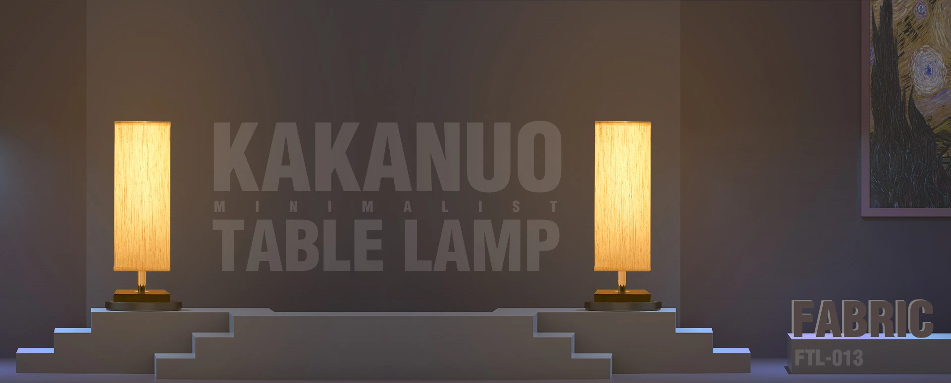 minimalist bedside lamp